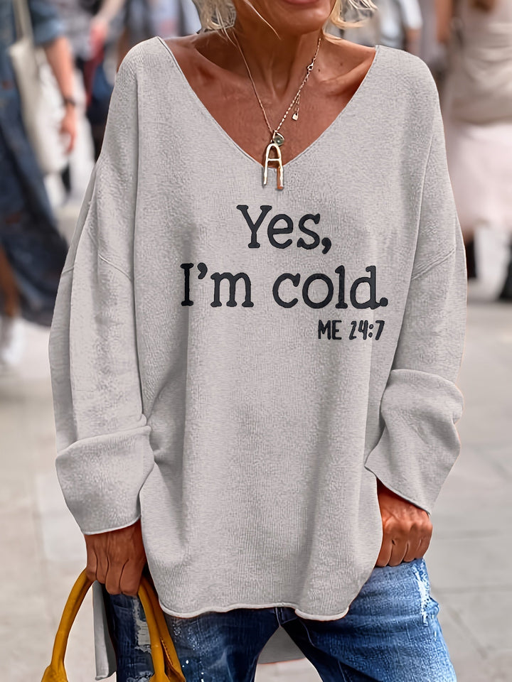 Mune | Women's V-Neck Plus Size Sweater