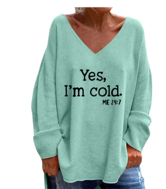 Mune | Women's V-Neck Plus Size Sweater
