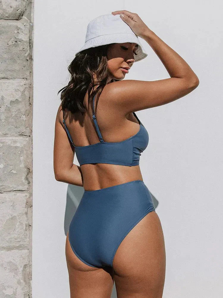 Ladies Bikini Set with High Waist & Summer Beachwear | Mune Fashion