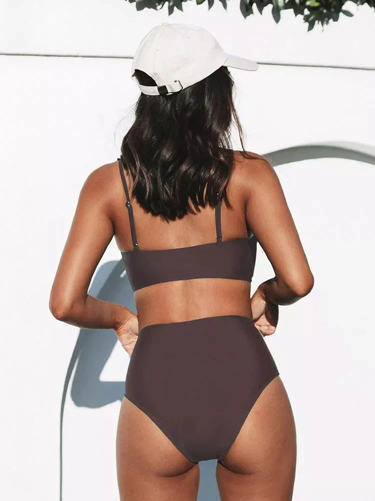 Ladies Bikini Set with High Waist & Summer Beachwear | Mune Fashion