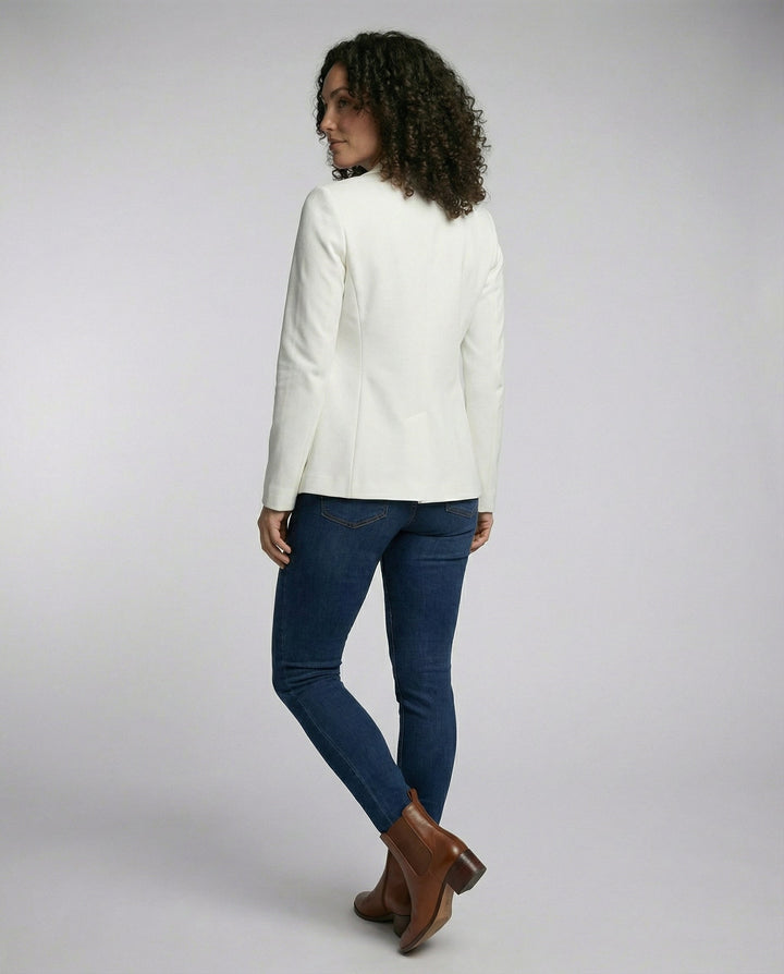 Women Elegant Long-Sleeved Blazer