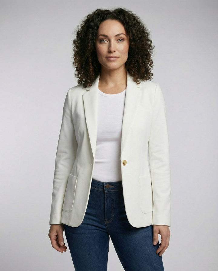 Women Elegant Long-Sleeved Blazer
