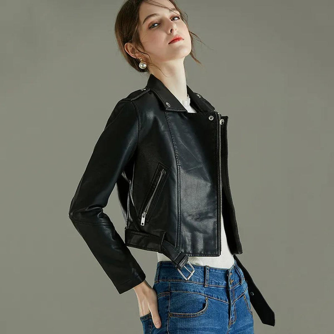 Mune | Vegan Leather Biker Jacket For Women Stylish and Sustainable