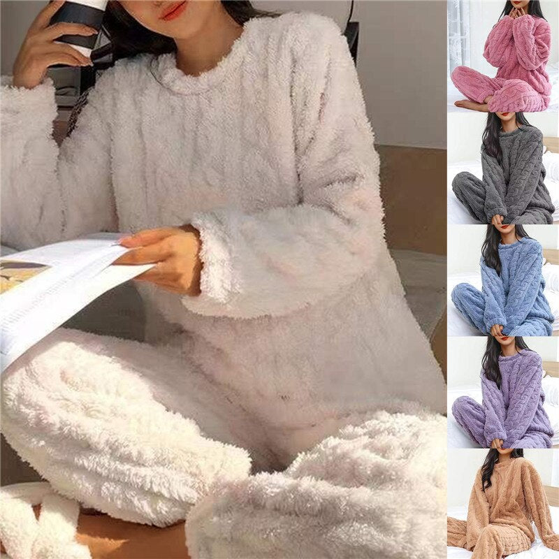 Mune | Set of cozy flannel pajamas