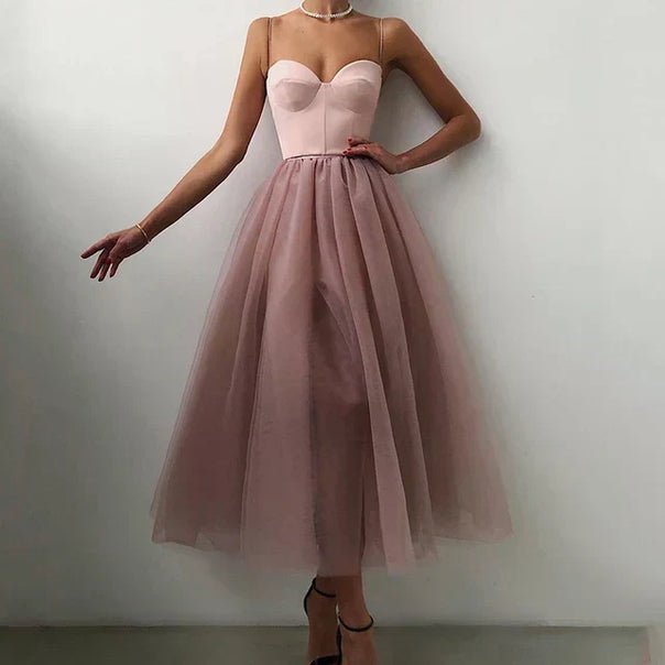 Mune | Elegant Tulle Corset Evening Dress for Women