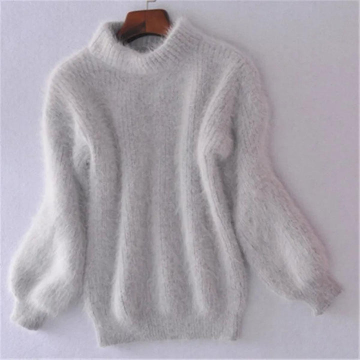 Mune | Angora Sweater - Casual Knitted Sweater Women