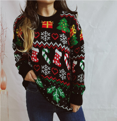 Mune | Christmas Sweater Women Knitted Flawed Christmas Sweater