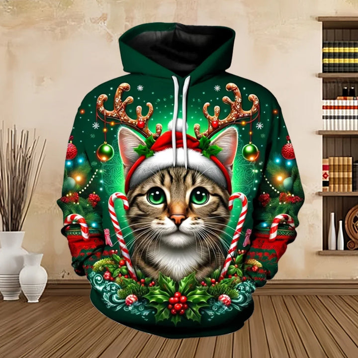 Mune | Christmas Sweater with Print - Comfortable & Stylish Sweatshirt for the Holidays