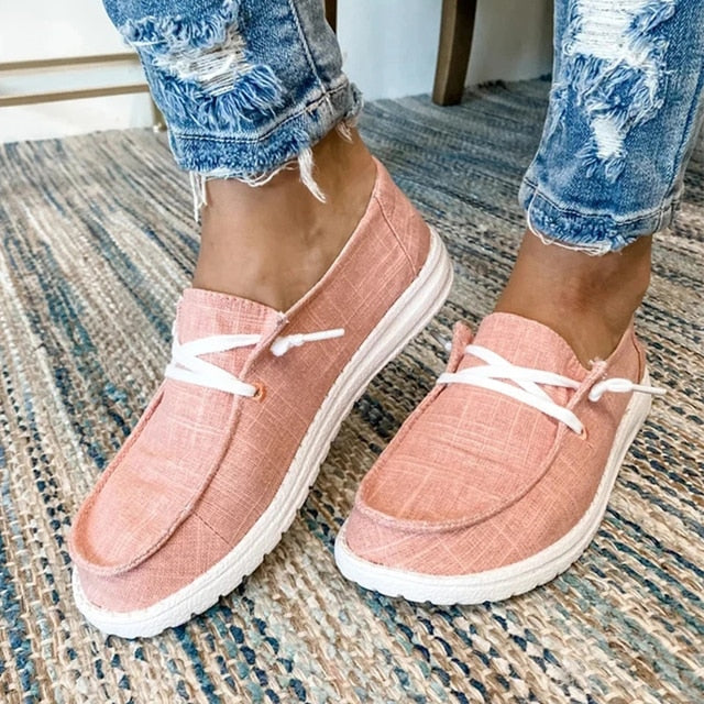 Women's Lace-Up Shoes Mune Fashion
