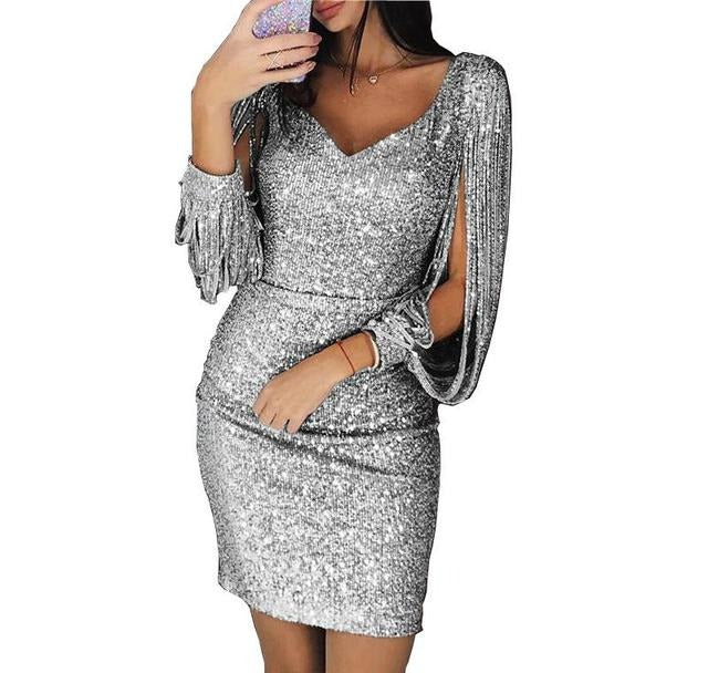 Mune | Evening dress with sequins