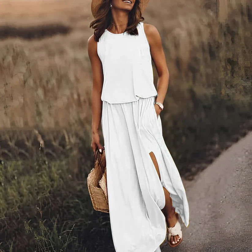 Elegant colorful dress