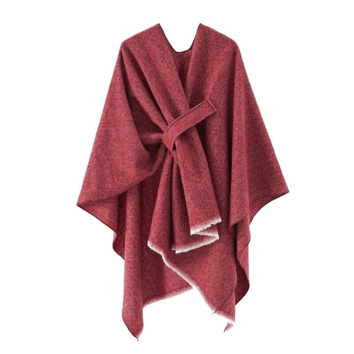 Mune | Cashmere Poncho Retro & Stylish