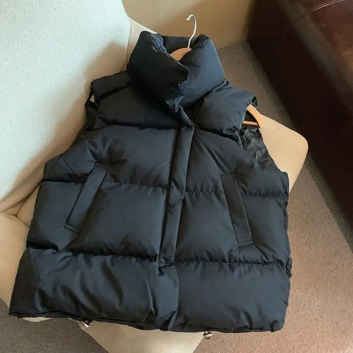 Mune | Women's Warm Vest with High Collar