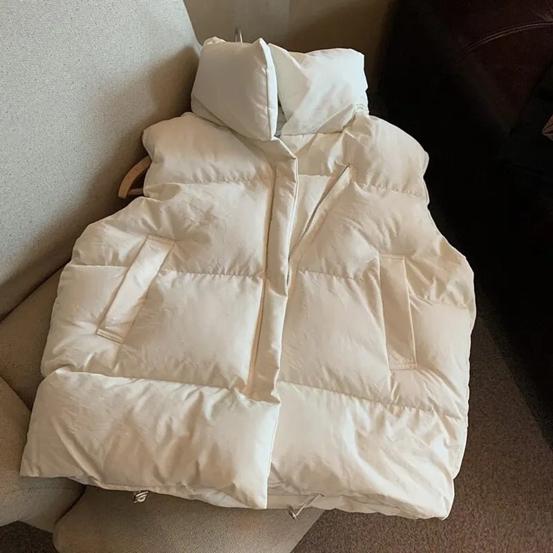 Mune | Women's Warm Vest with High Collar