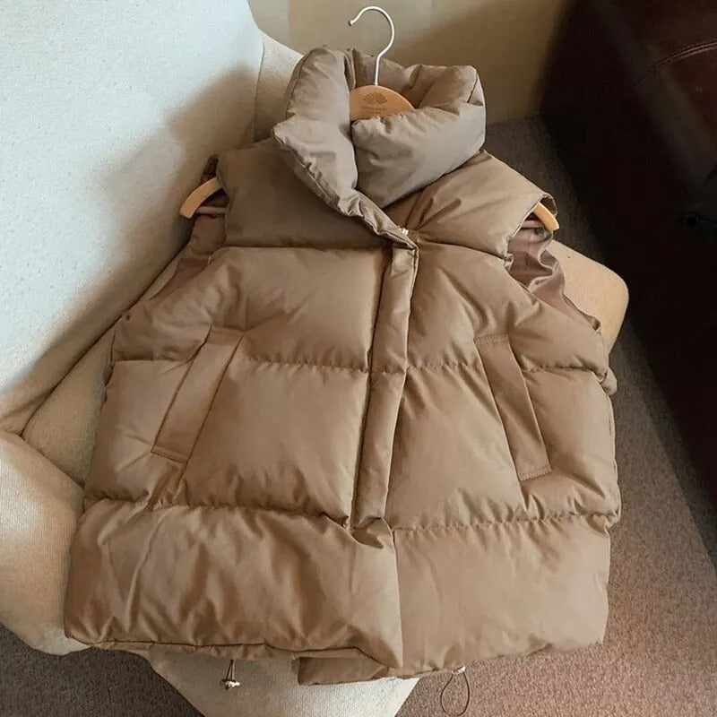 Mune | Women's Warm Vest with High Collar