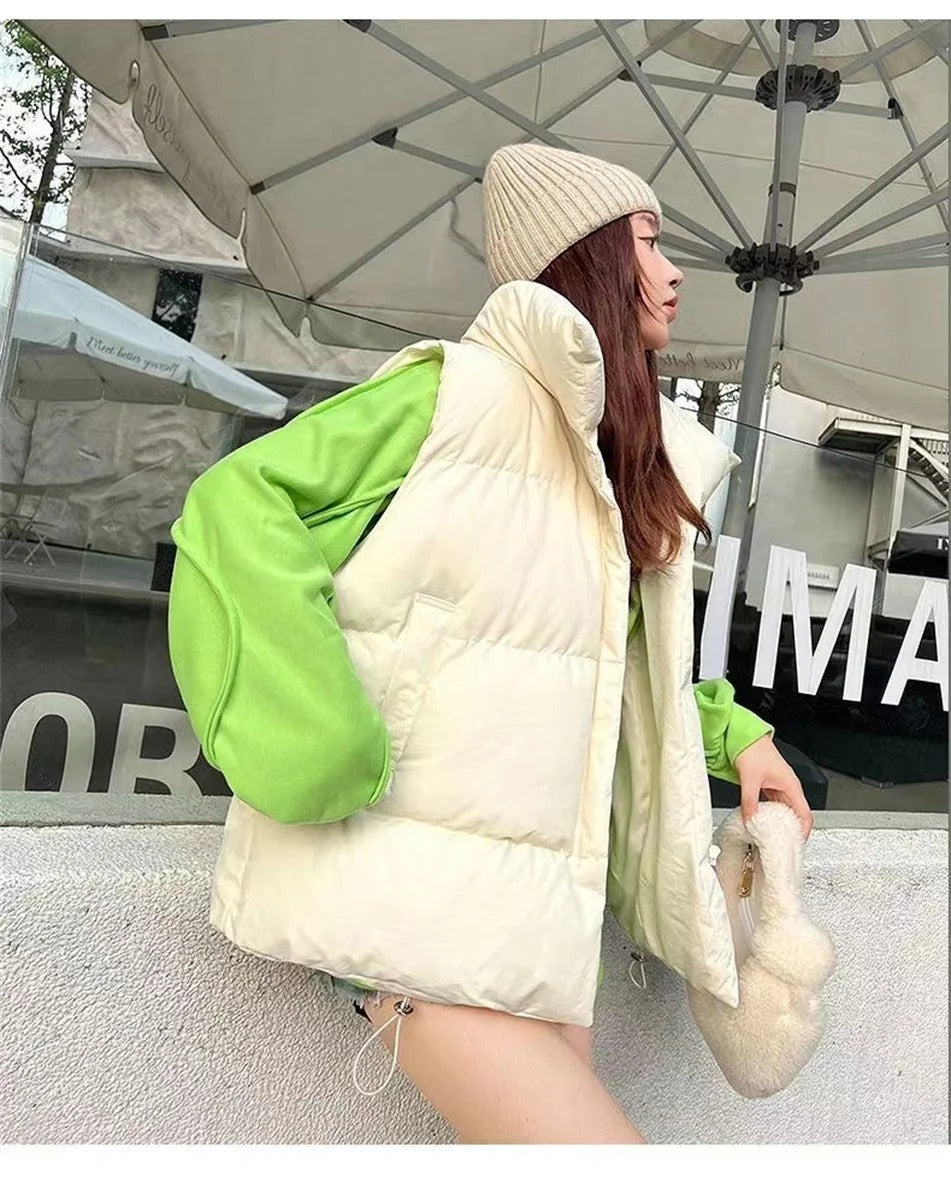 Mune | Women's Warm Vest with High Collar