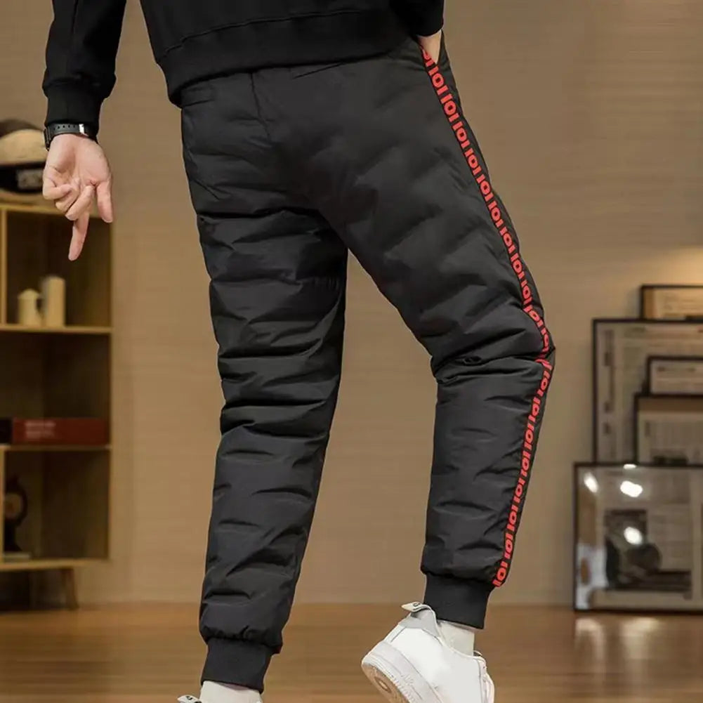 Mune | Men's Jogging Pants made of Cotton and Down - Adjustable Waist