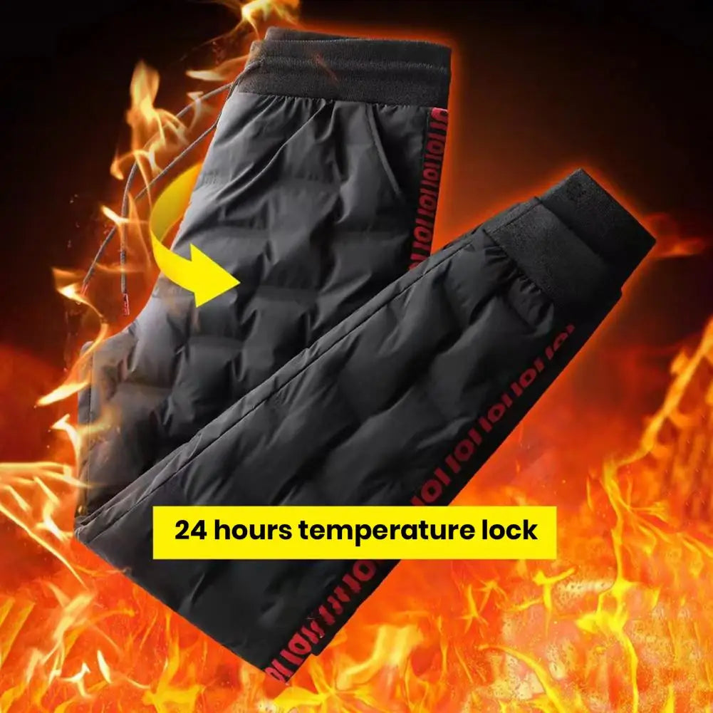 Mune | Men's Jogging Pants made of Cotton and Down - Adjustable Waist