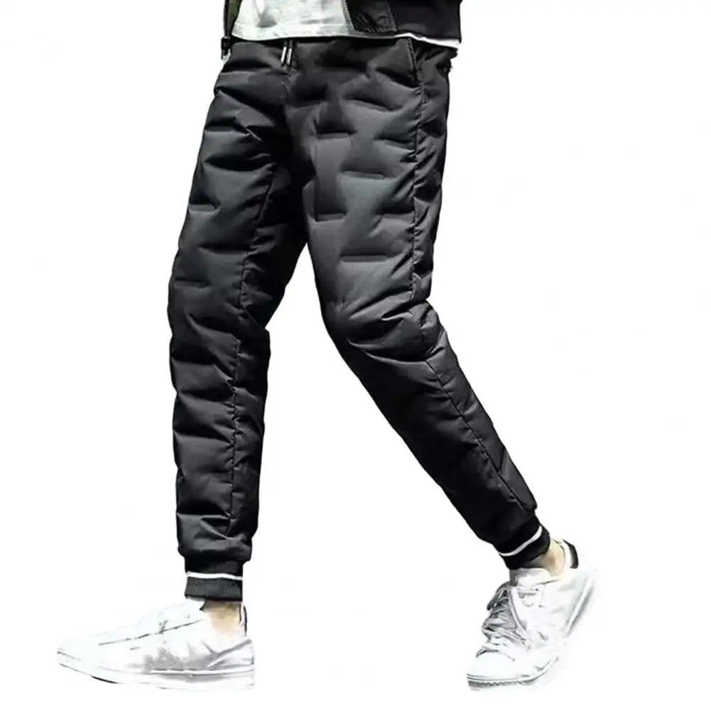 Mune | Men's Jogging Pants made of Cotton and Down - Adjustable Waist