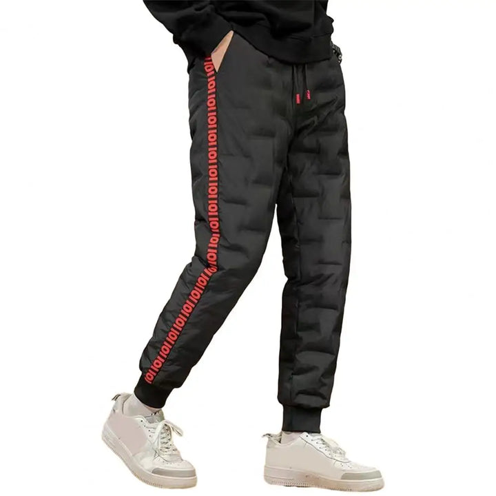 Mune | Men's Jogging Pants made of Cotton and Down - Adjustable Waist