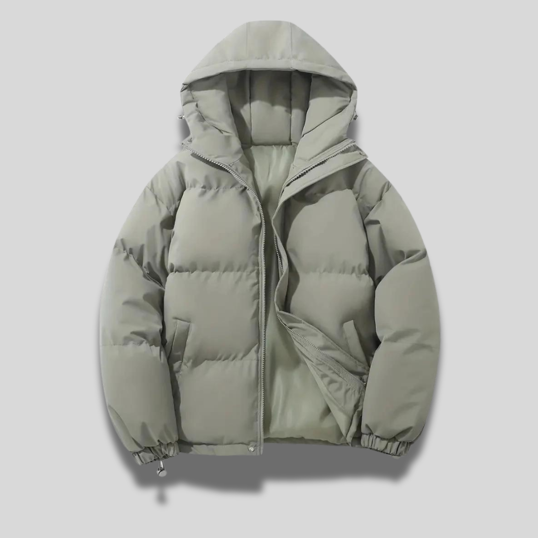 Mune | Women's Warm Winter Jacket with Hood and Zipper