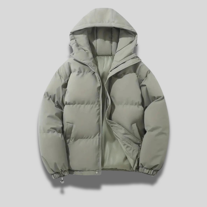 Mune | Women's Warm Winter Jacket with Hood and Zipper