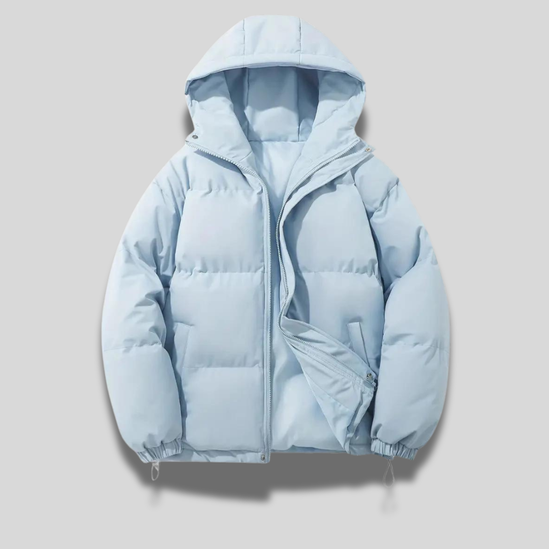 Mune | Women's Warm Winter Jacket with Hood and Zipper