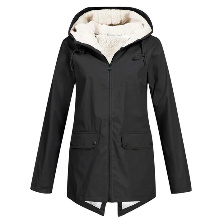 Mune | Women's Waterproof Jacket with Hood and Fleece Lining