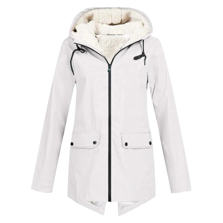 Mune | Women's Waterproof Jacket with Hood and Fleece Lining