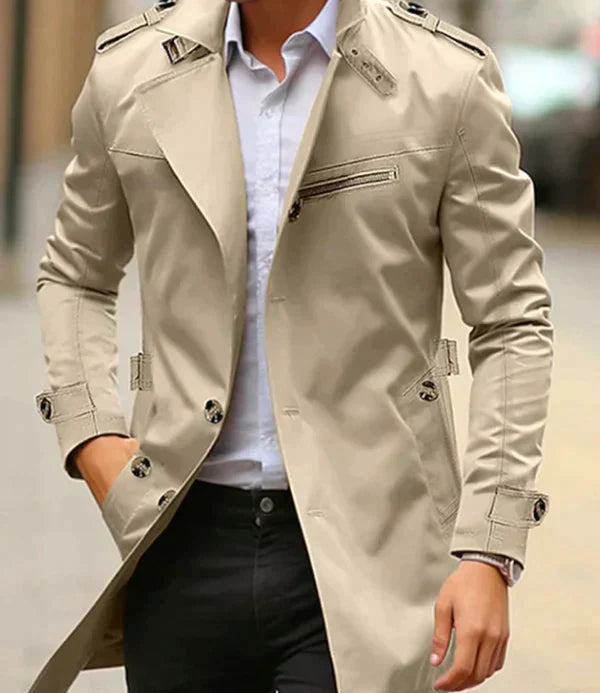 Mune | Men's Trench Coat - Classic Old Money Style