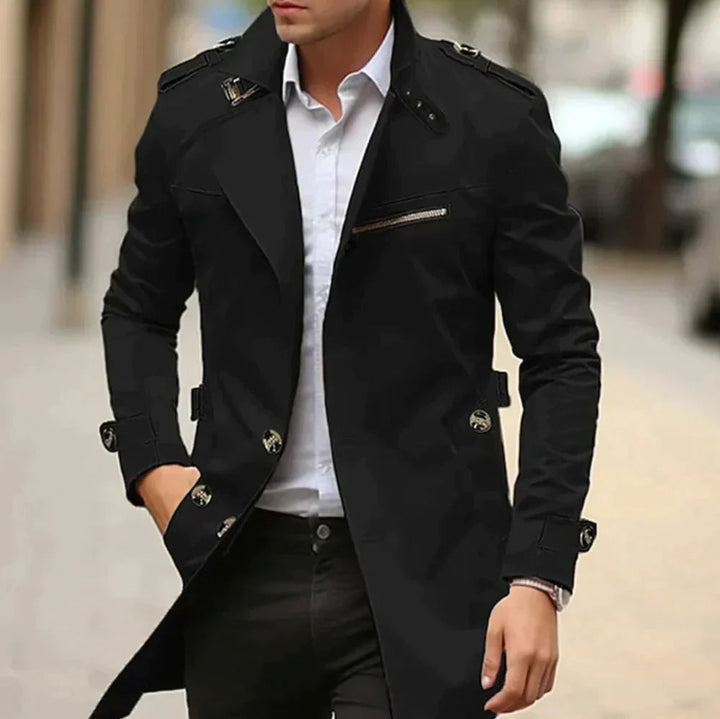Mune | Men's Trench Coat - Classic Old Money Style
