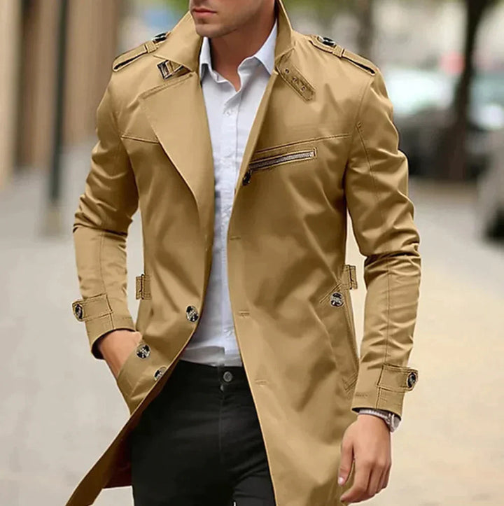 Mune | Men's Trench Coat - Classic Old Money Style