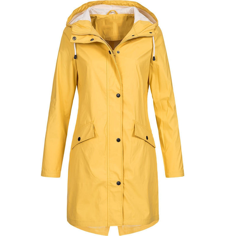Mune | Rain Jacket Women - Stylish Hooded Jacket