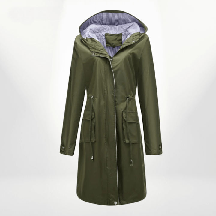Mune | Waterproof Trench Coat with Adjustable Fit