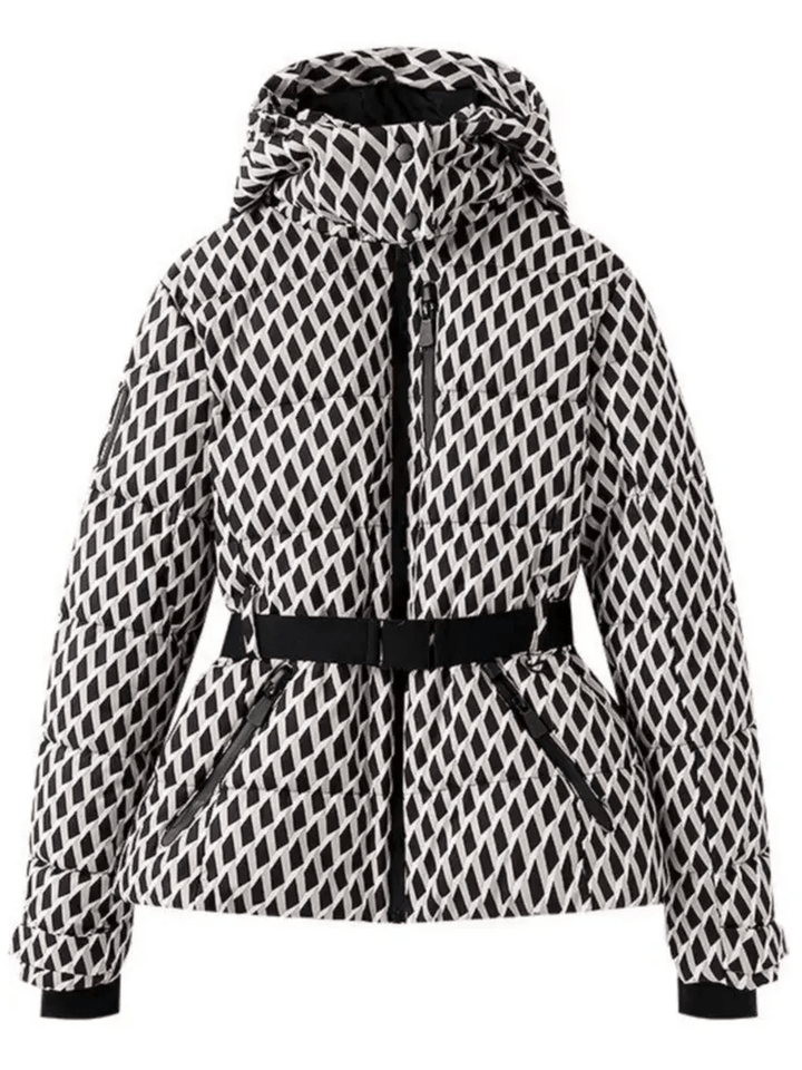 Mune | Waterproof Insulated Puffer Ski Jacket with Belt