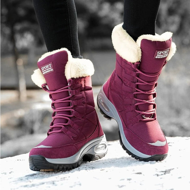 Mune | Waterproof Ankle-High Snow Boots for Women – Cozy & Stylish