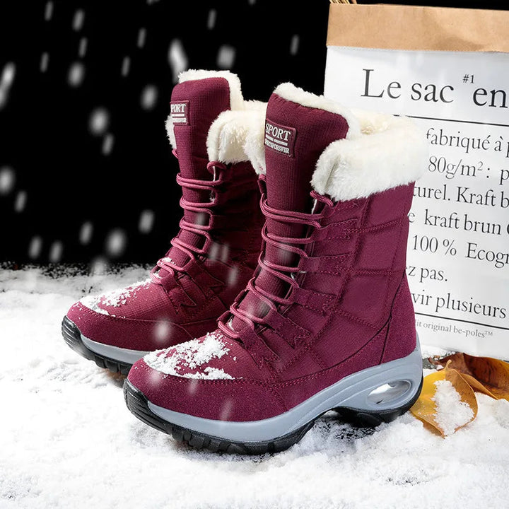 Mune | Waterproof Ankle-High Snow Boots for Women – Cozy & Stylish