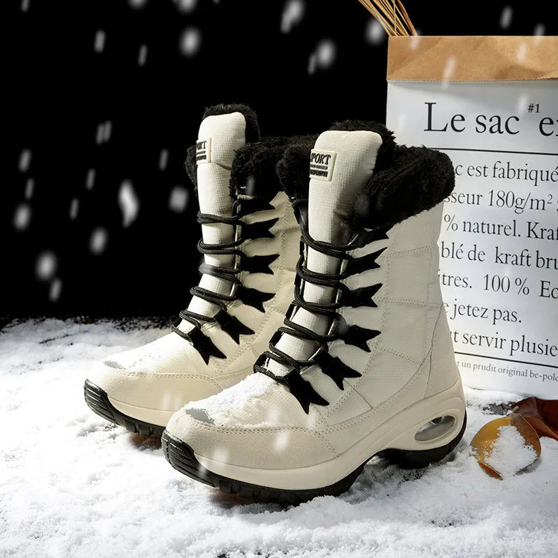 Mune | Waterproof Ankle-High Snow Boots for Women – Cozy & Stylish