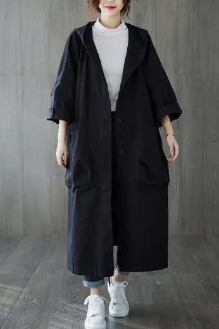 Mune | Oversized Windbreaker In Burgundy