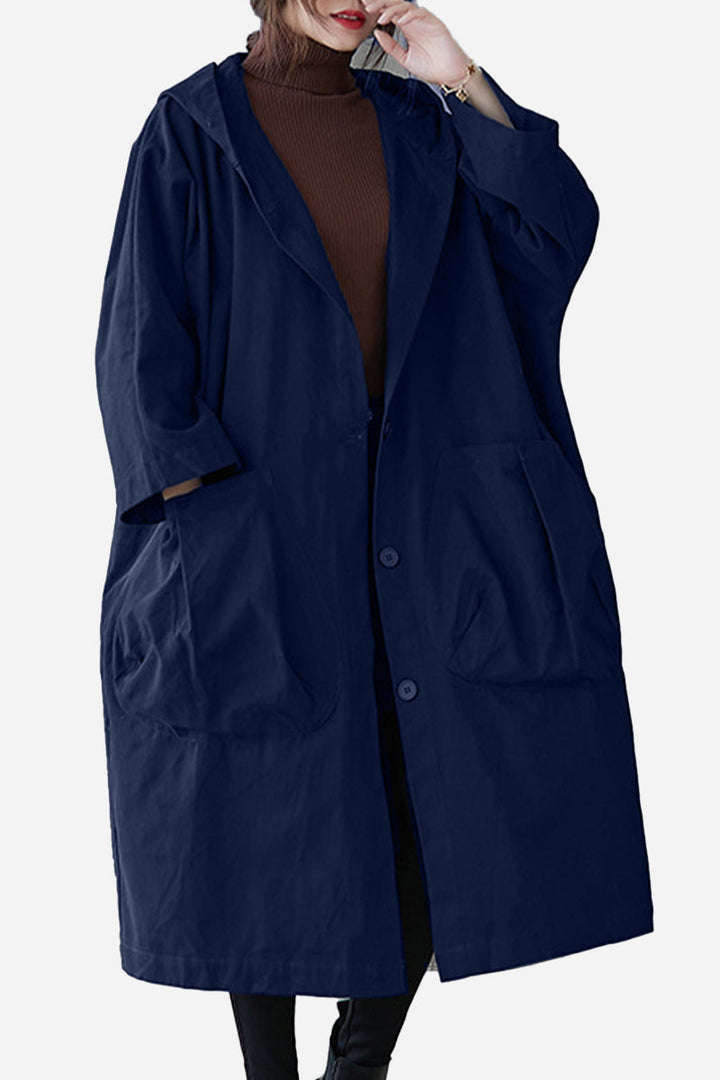 Mune | Oversized Windbreaker In Burgundy