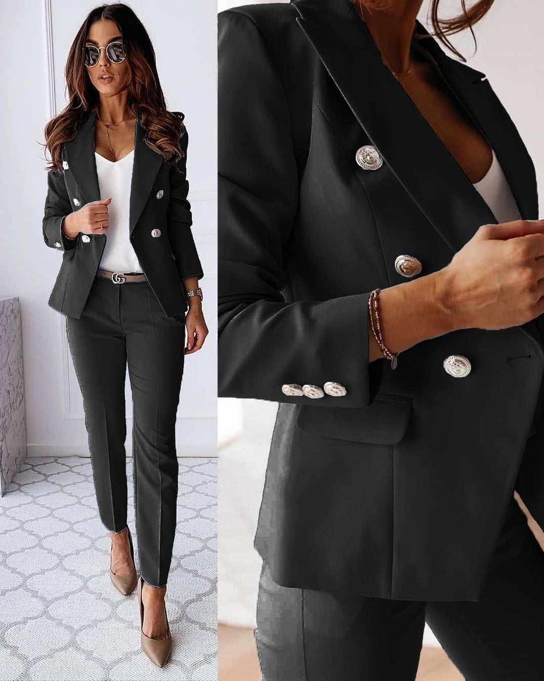 Mune Fashion | Elegant trouser suit with jacket & pants