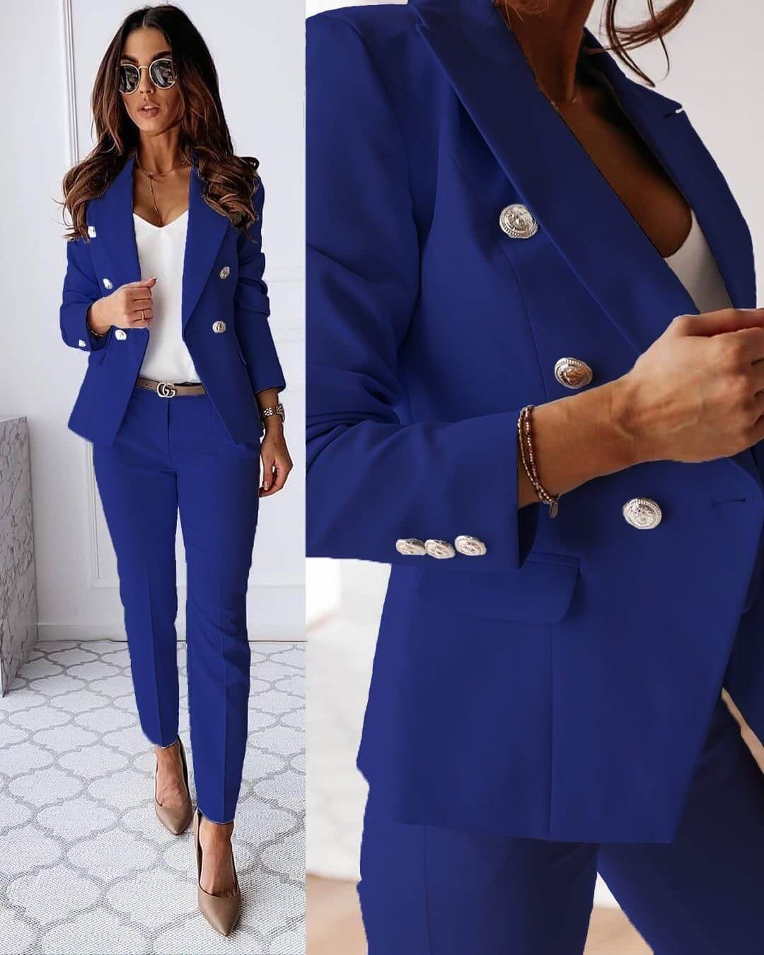Mune Fashion | Elegant trouser suit with jacket & pants