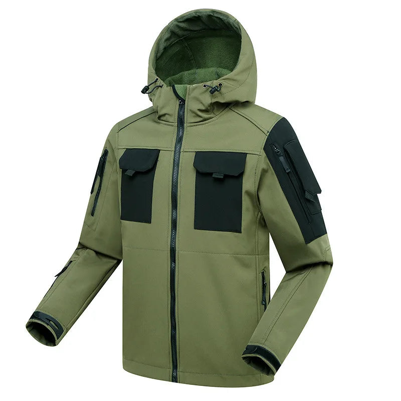 Mune | Outdoor Men's Cargo Set waterproof and windproof with hood for hiking and daily use