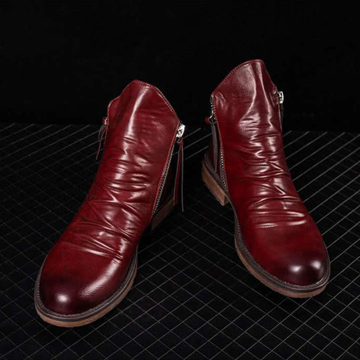 Mune | Casual Autumn Stylish Boots with Zipper for Men
