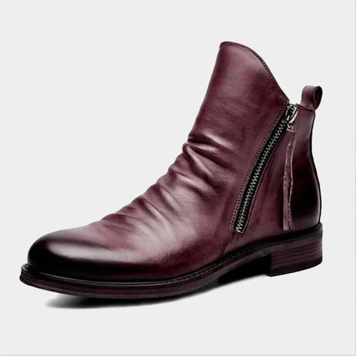 Mune | Casual Autumn Stylish Boots with Zipper for Men