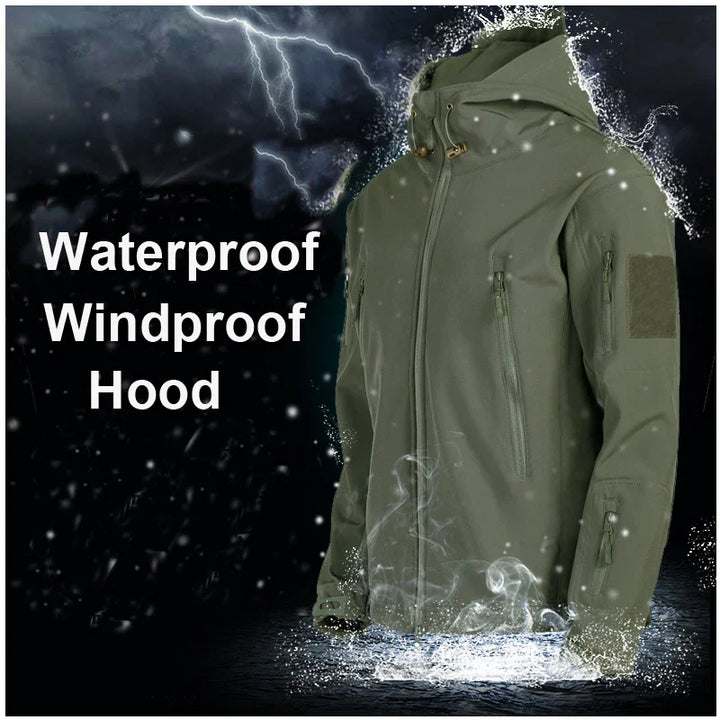 Mune | Softshell Hoodie - Waterproof Jacket for Men