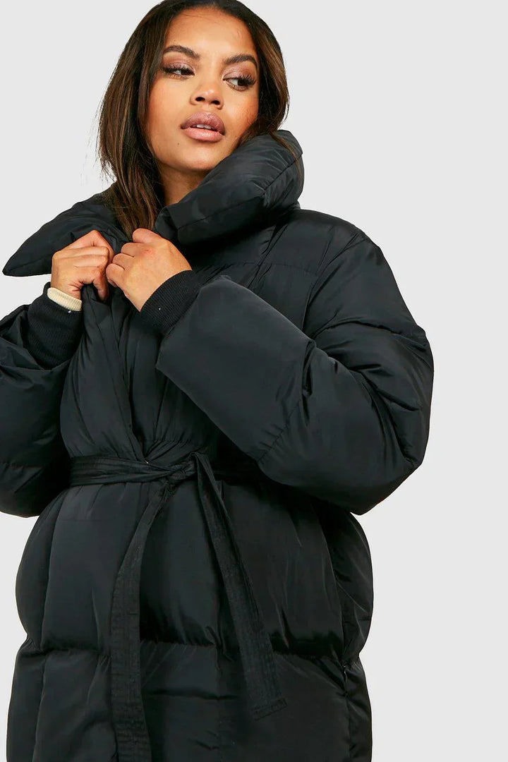 Mune | Padded Belt Puffer Jacket Women's Outer Jacket
