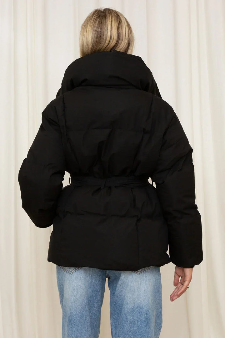 Mune | Padded Belt Puffer Jacket Women's Outer Jacket