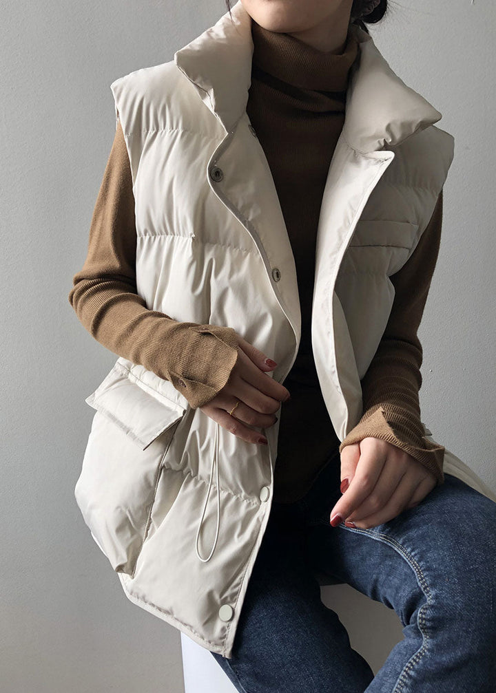 Mune | Women's Quilted Sleeveless Down Vest with Button Closure