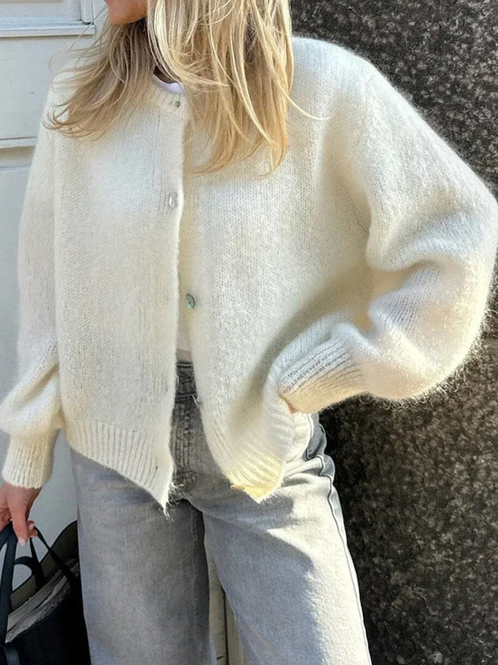 Mune | Y2K Button Closure Knit Casual Soft Cardigan Jacket